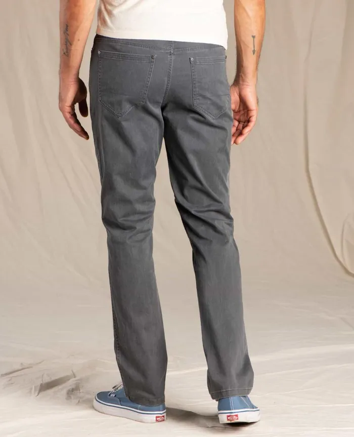 Men039s Mission Ridge 5 Pocket Lean Pant Iron Vintage Wash ToadandCo Pants
