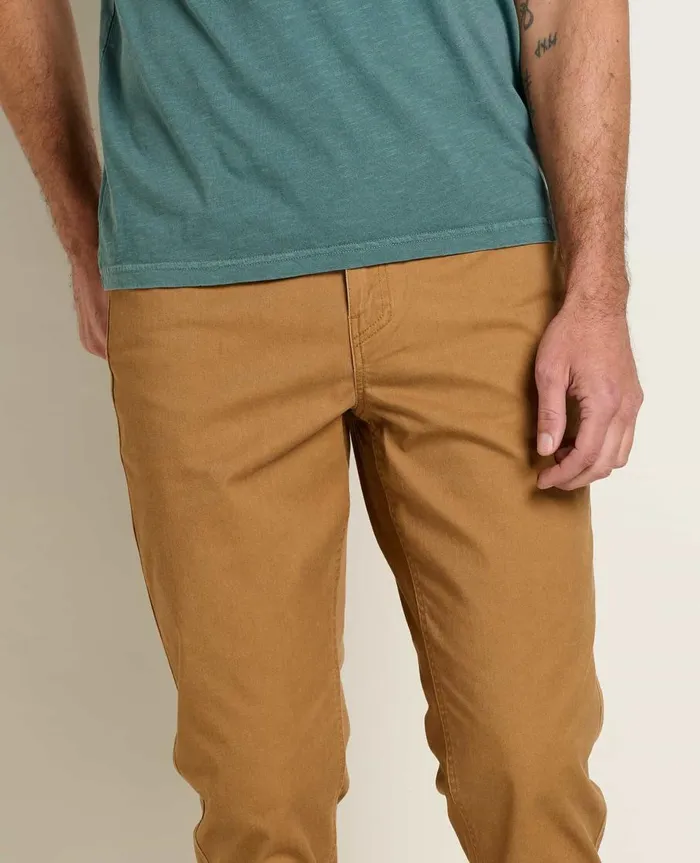 Men039s Mission Ridge 5 Pocket Lean Pant Tabac Vintage Wash ToadandCo Pants