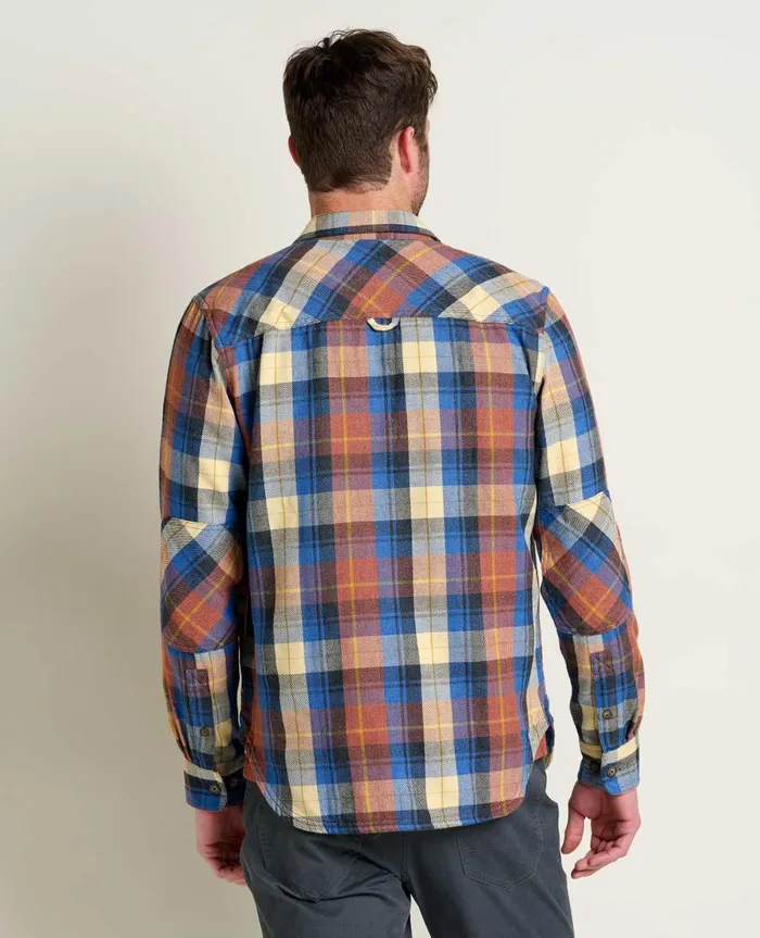 Men039s Ranchero Long Sleeve Shirt Sea Blue ToadandCo Shirts
