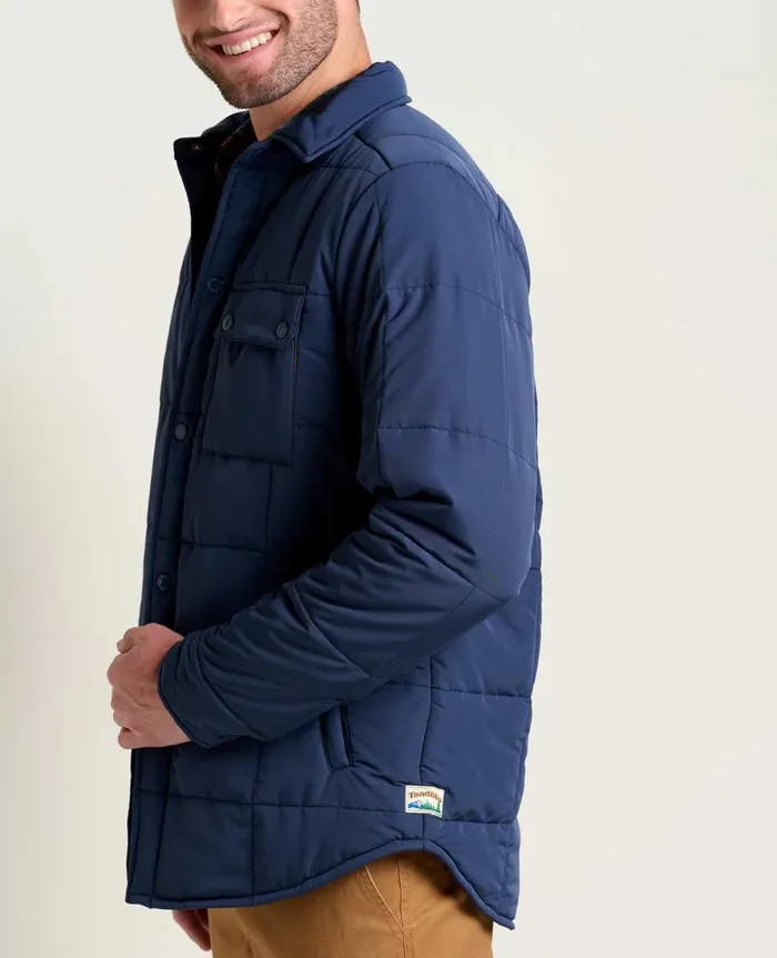 Men039s Spruce Wood Shirt Jacket True Navy ToadandCo Jackets and Layers