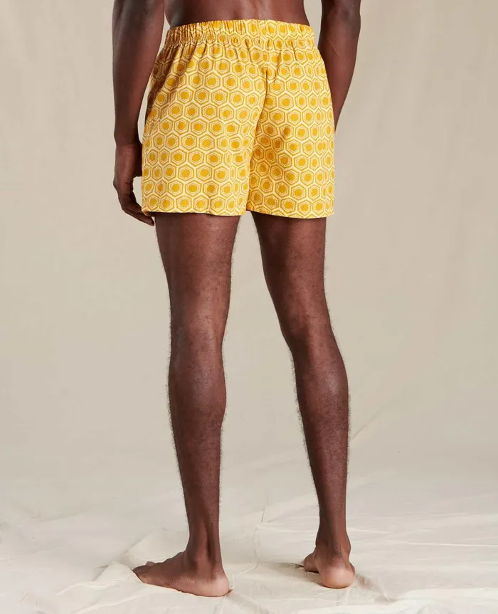 Men039s Woven Boxer Butter Honeycomb Print ToadandCo Underwear and Accessories