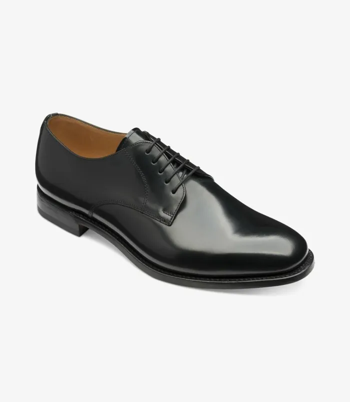 Men 205 Black Loake Plain Ties Men 205 Black Loake Plain Ties