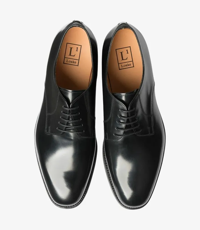 Men 205 Black Loake Plain Ties Men 205 Black Loake Plain Ties