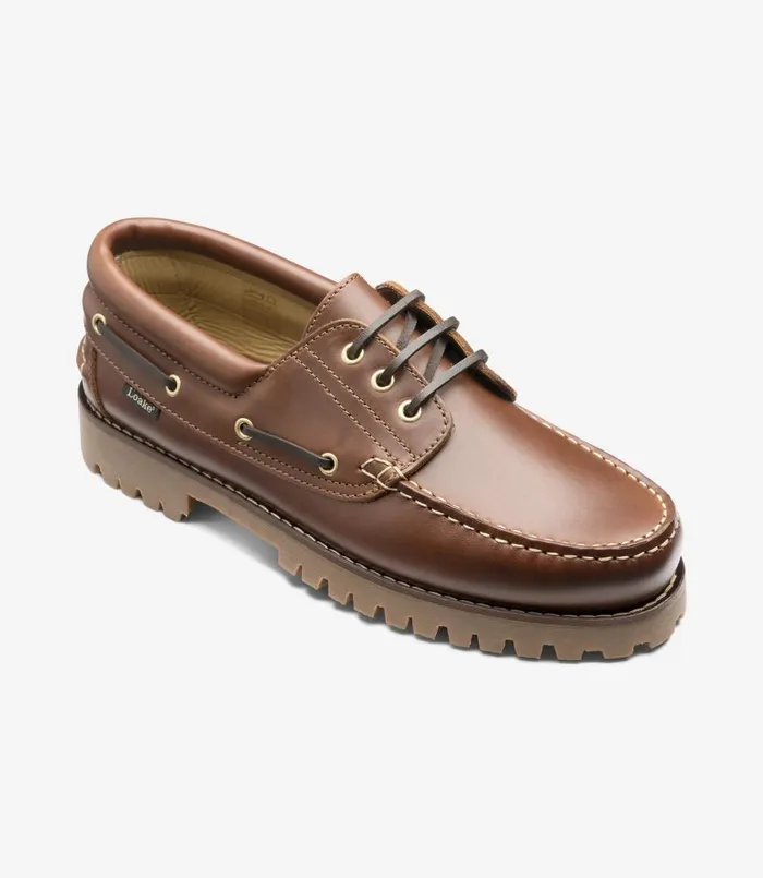 Men 522 Brown Loake Boat Shoes Men 522 Brown Loake Boat Shoes