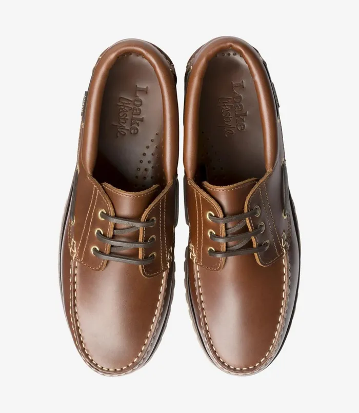 Men 522 Brown Loake Boat Shoes Men 522 Brown Loake Boat Shoes