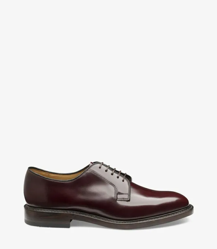 Men 771 Burgundy Loake Plain Ties