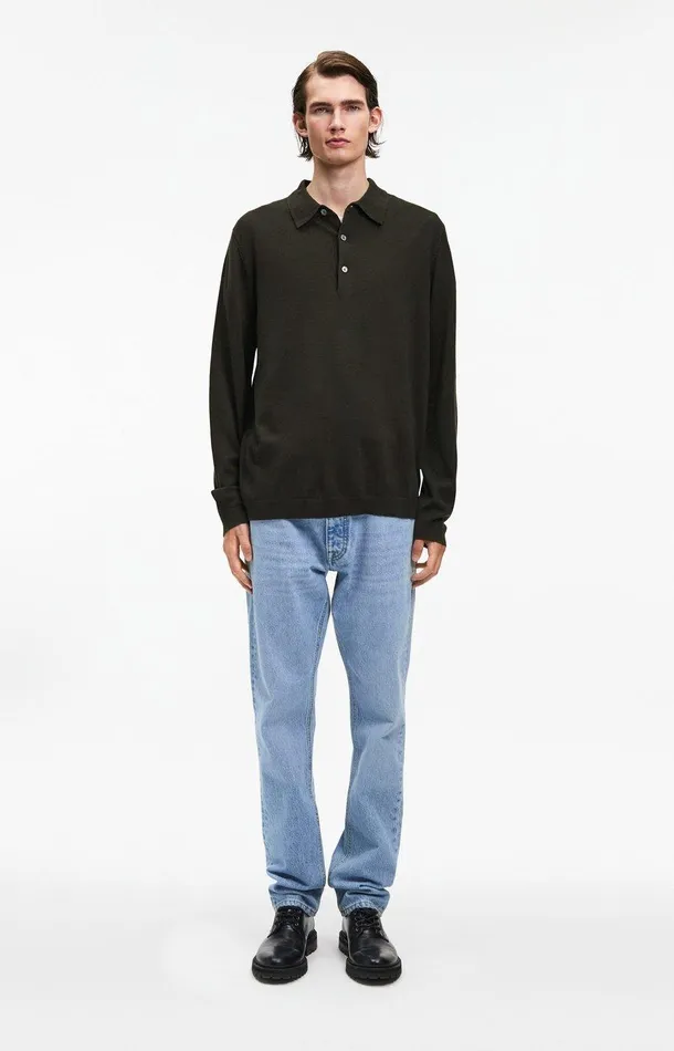 Men A Day039s March Knitwear Ambroz Merino Polo