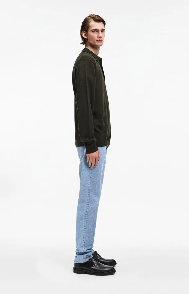 Men A Day039s March Knitwear Ambroz Merino Polo