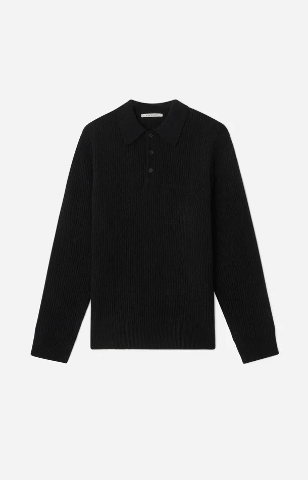 Men A Day039s March Knitwear Dover Lambswool Polo