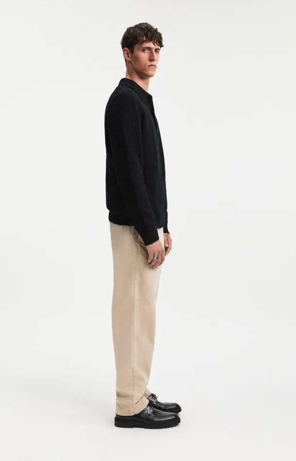 Men A Day039s March Knitwear Dover Lambswool Polo