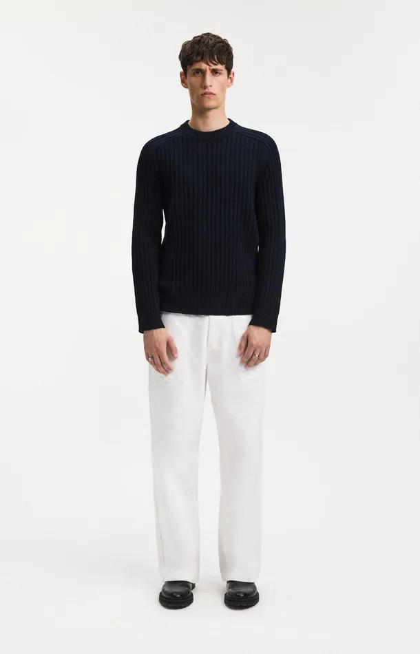 Men A Day039s March Knitwear Elmer Cotton Knit Sweater Men A Day039s March Knitwear Elmer Cotton Knit Sweater