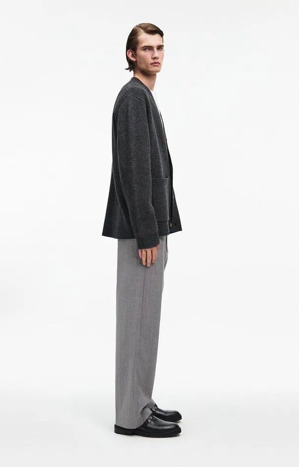 Men A Day039s March Knitwear Jarrow Lambswool Cardigan Men A Day039s March Knitwear Jarrow Lambswool Cardigan