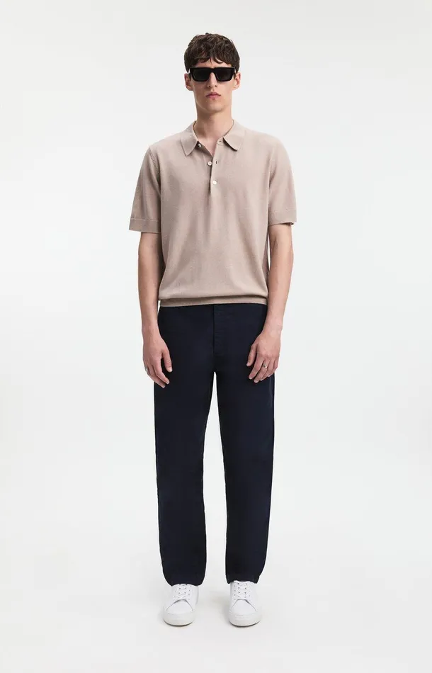 Men A Day039s March Knitwear Rosehall Merino Short Sleeve Polo Men A Day039s March Knitwear Rosehall Merino Short Sleeve Polo