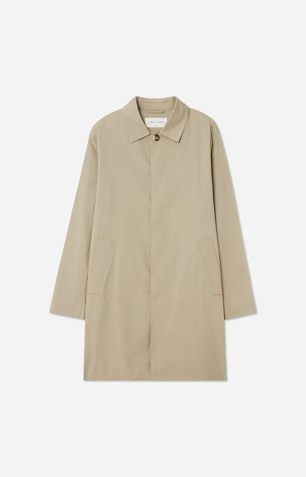 Men A Day039s March Outerwear Duster Car Coat