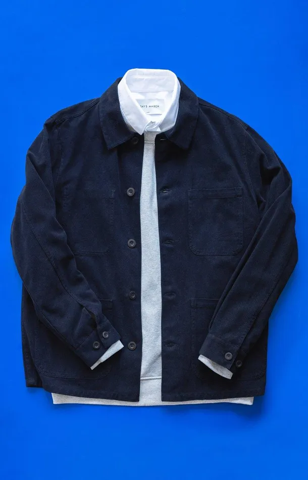 Men A Day039s March Overshirts Algot Cotton Lyocell Overshirt