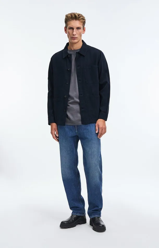 Men A Day039s March Overshirts Algot Cotton Lyocell Overshirt