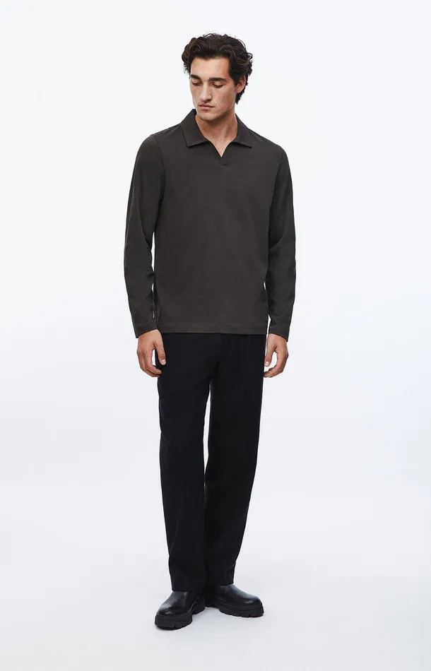 Men A Day039s March Polo Branford Long Sleeve Jersey Polo Men A Day039s March Polo Branford Long Sleeve Jersey Polo
