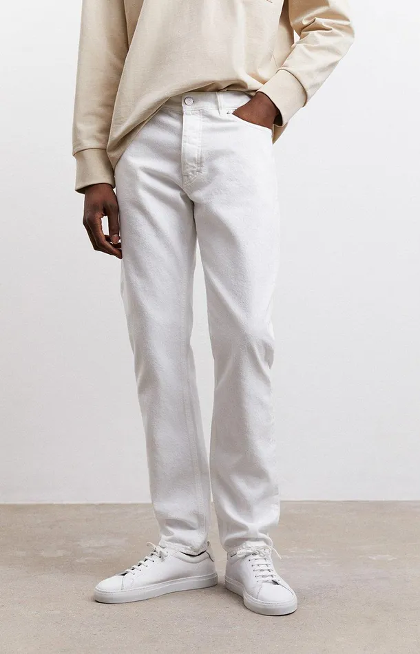 Men A Day039s March Trousers Denim No2 Off White