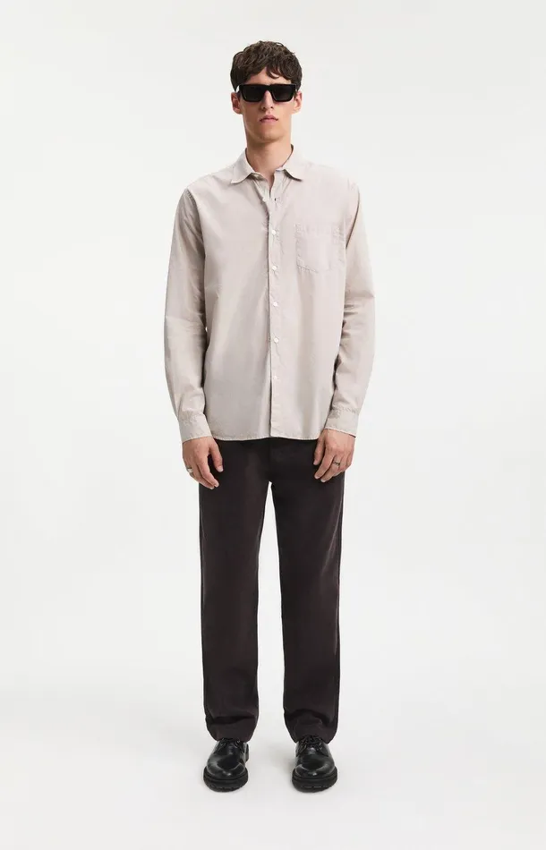 Men A Day039s March Trousers Redwood Cotton Lyocell Trousers