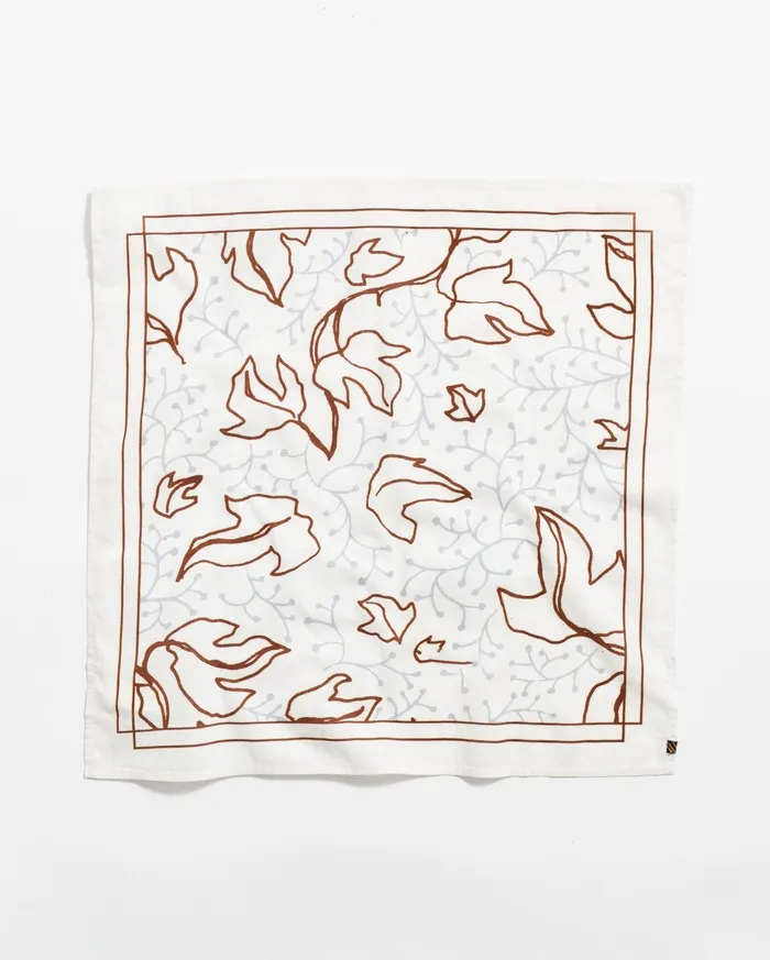 Men Accessories Billy Reid Climb Bandana Whisper White