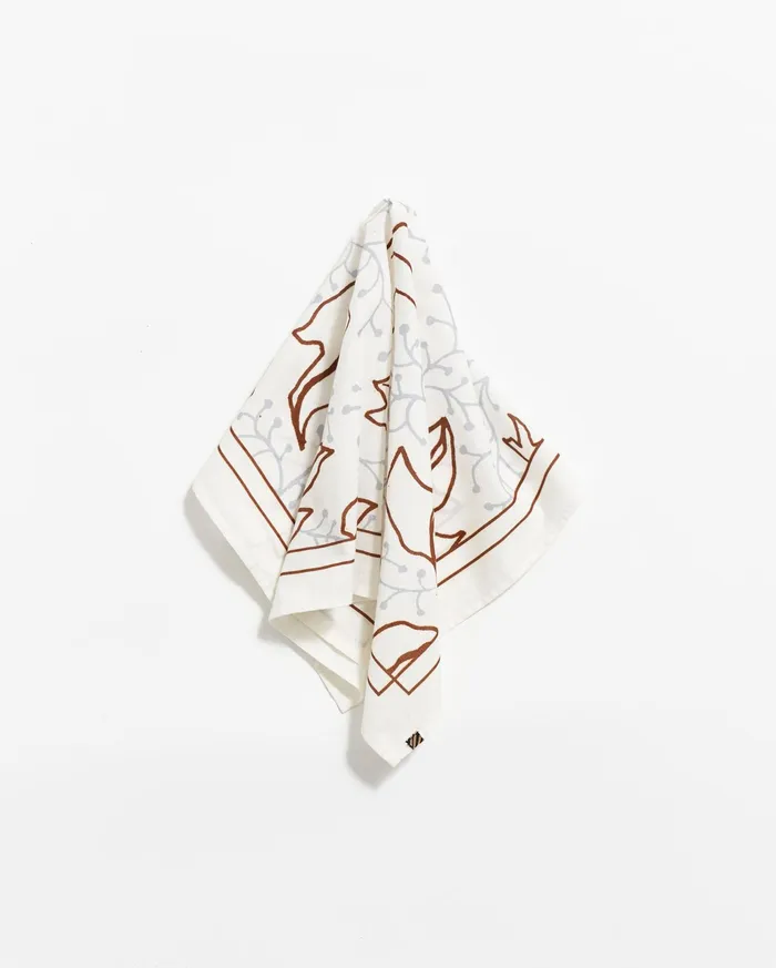 Men Accessories Billy Reid Climb Bandana Whisper White