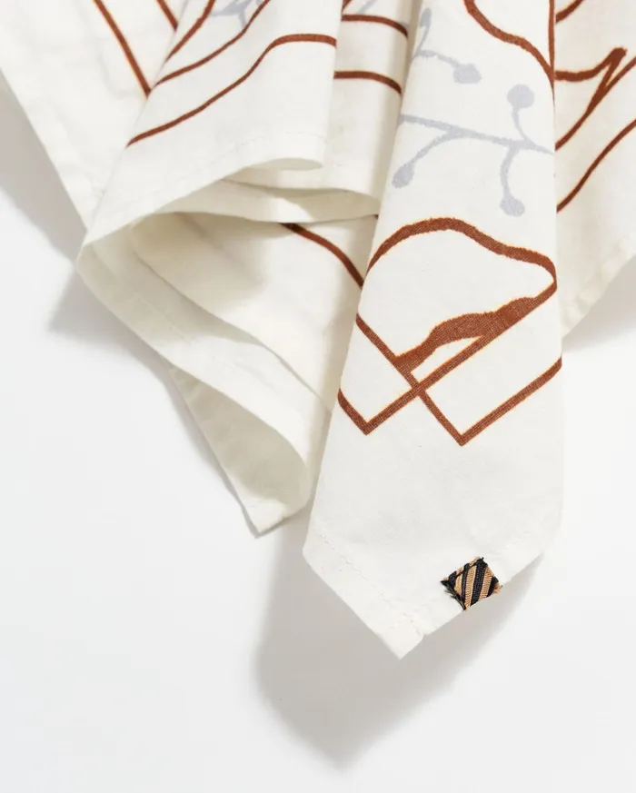 Men Accessories Billy Reid Climb Bandana Whisper White