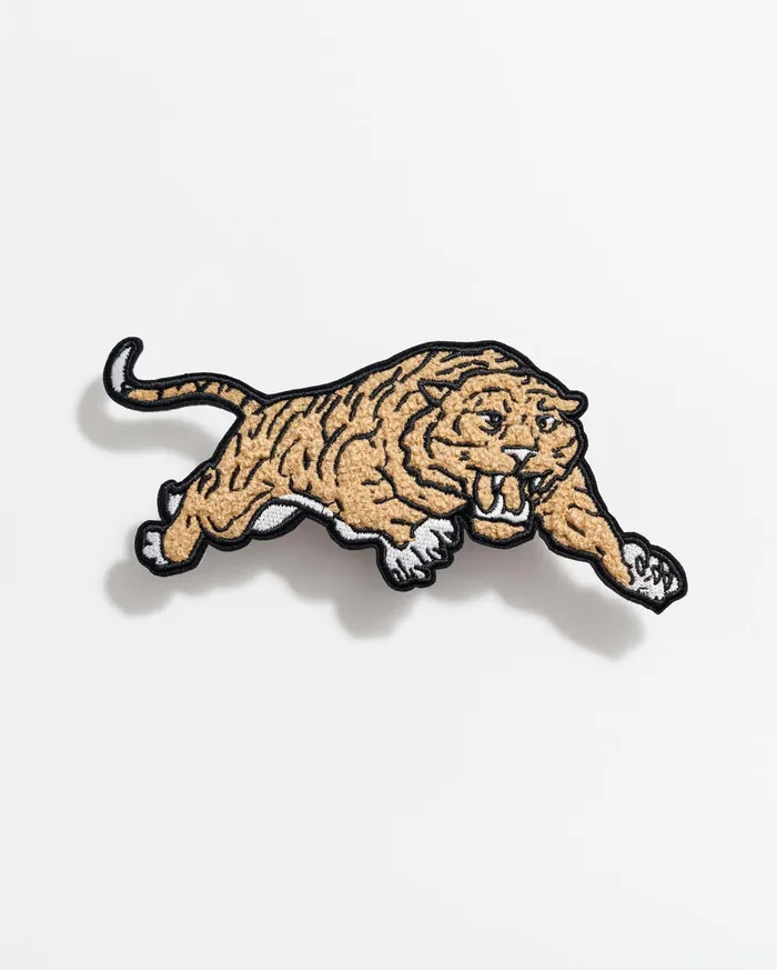 Men Accessories Billy Reid Collegiate Tiger Patch Blackbrown