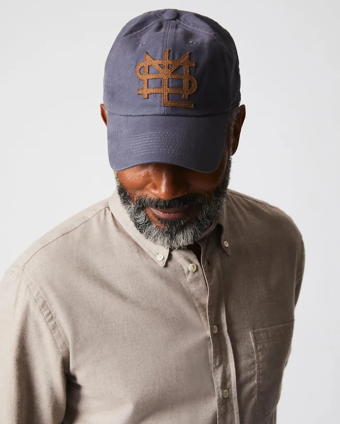 Men Accessories Billy Reid Msl Cap Charcoal