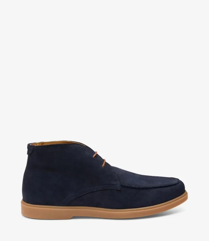 Men Amalfi Navy Suede Loake Chukka Boots