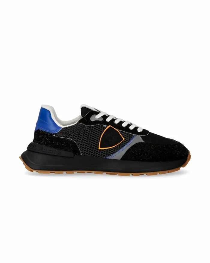 Men Antibes Sneakers BlackOrange Shoes Philippe Model Paris Running