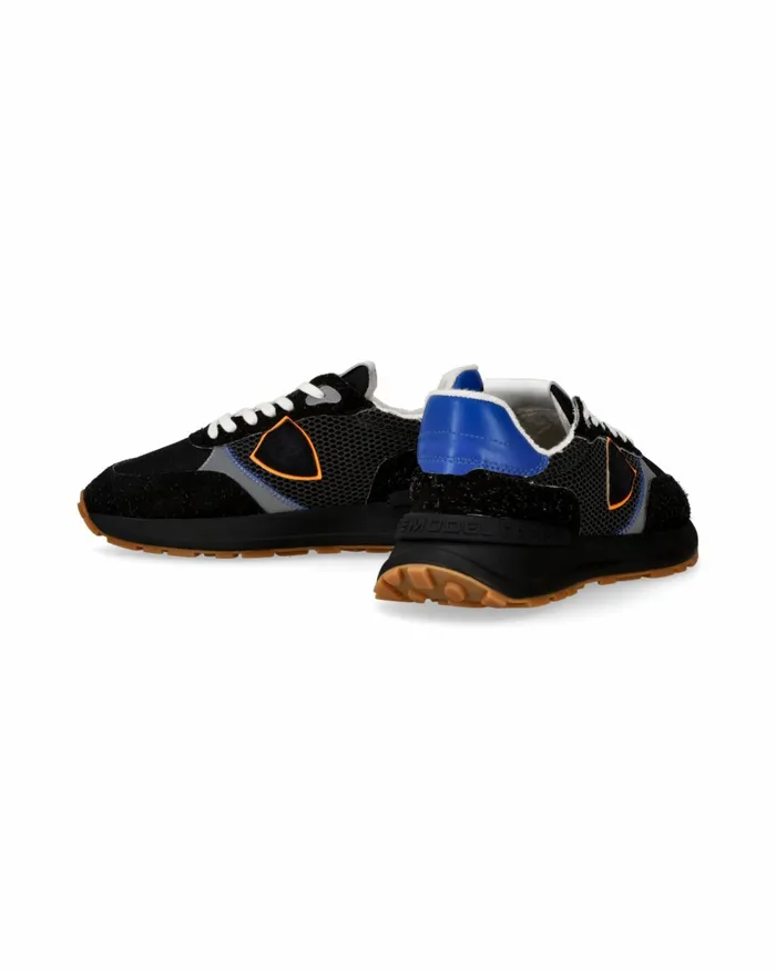 Men Antibes Sneakers BlackOrange Shoes Philippe Model Paris Running