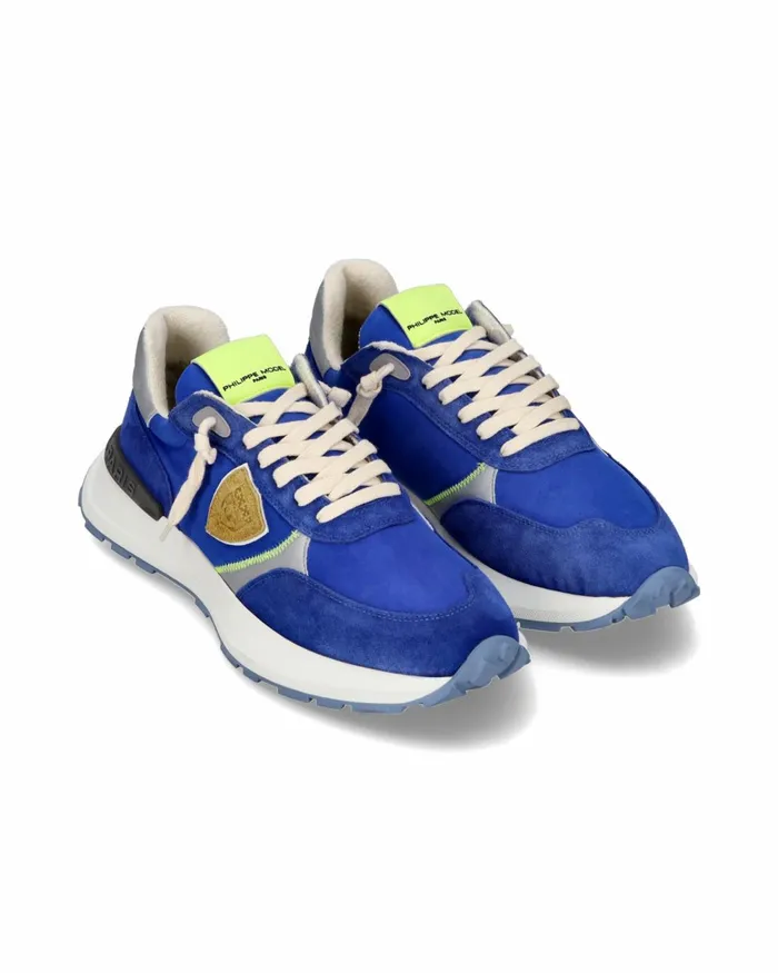 Men Antibes Sneakers Blue Shoes Paris Philippe Model Paris Running