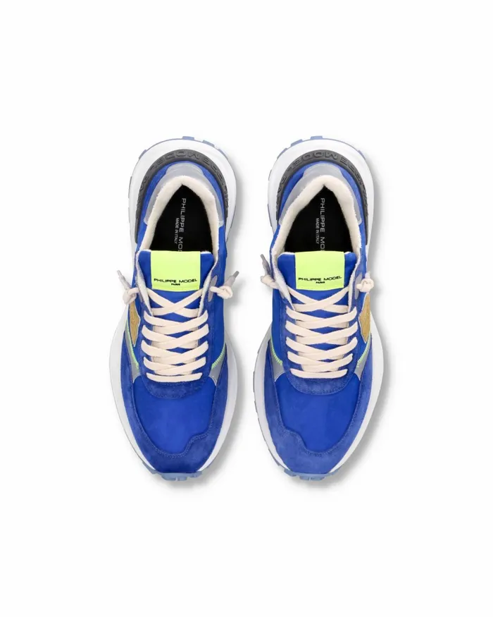 Men Antibes Sneakers Blue Shoes Paris Philippe Model Paris Running