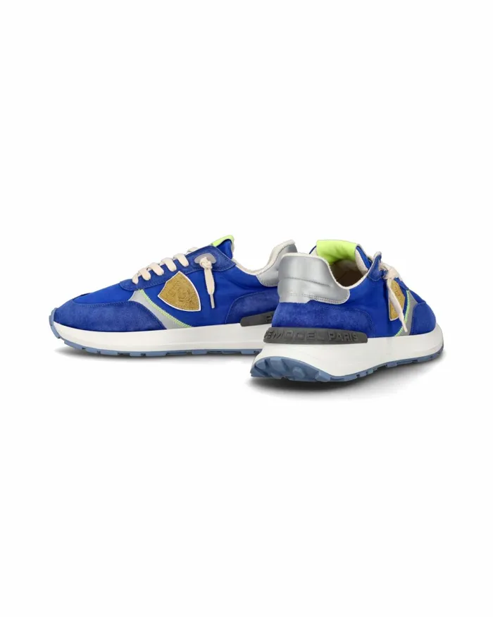 Men Antibes Sneakers Blue Shoes Paris Philippe Model Paris Running