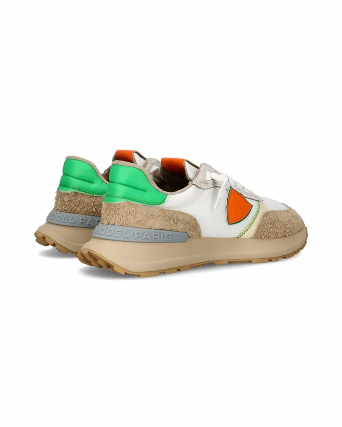 Men Antibes Sneakers WhiteBrown Shoes Paris Philippe Model Paris Low