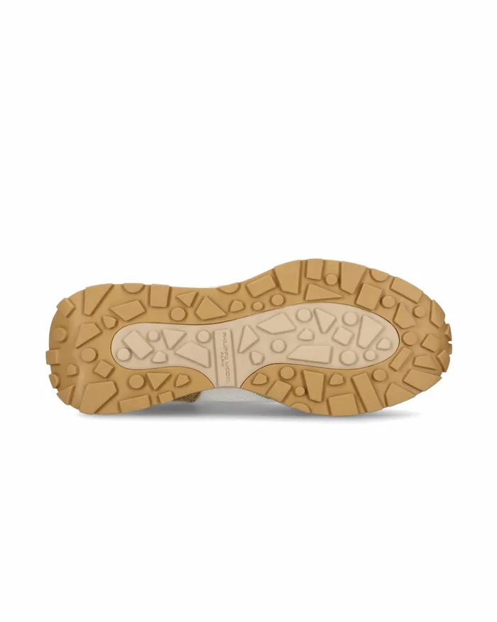 Men Antibes Sneakers WhiteBrown Shoes Paris Philippe Model Paris Low