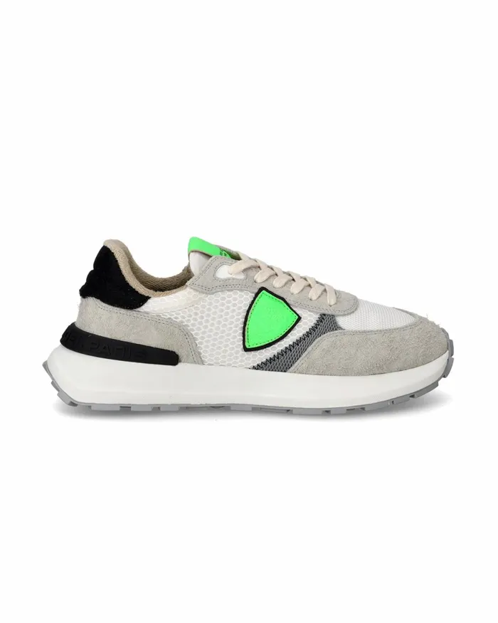 Men Antibes Sneakers WhiteGreen Shoes Paris Philippe Model Paris Running
