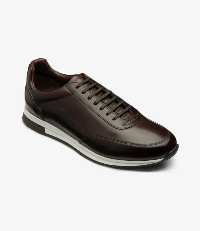Men Bannister Dark Brown Loake Trainers and Sneakers Men Bannister Dark Brown Loake Trainers and Sneakers