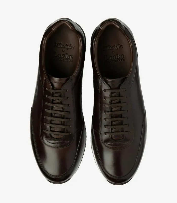 Men Bannister Dark Brown Loake Trainers and Sneakers Men Bannister Dark Brown Loake Trainers and Sneakers