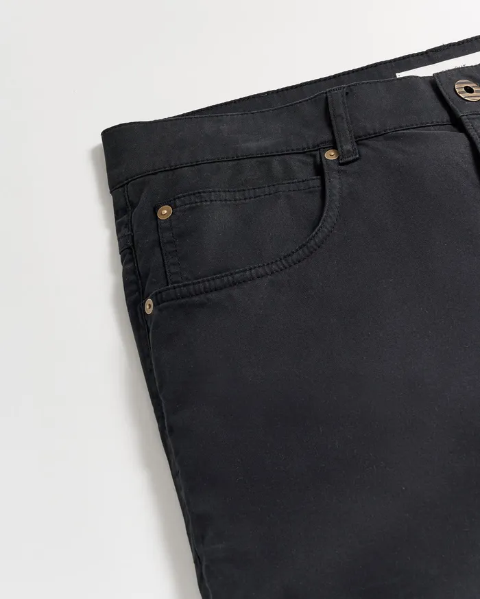 Men Bottoms Billy Reid 5 Pocket Pant Black