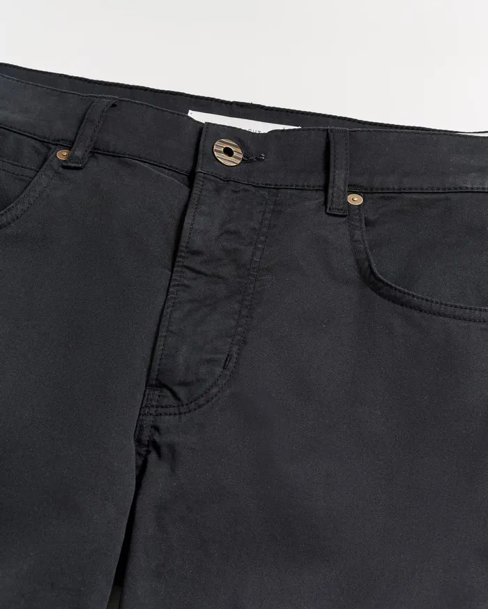 Men Bottoms Billy Reid 5 Pocket Pant Black