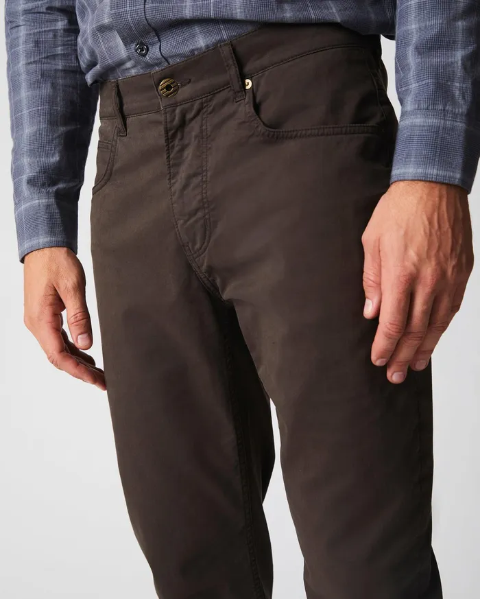 Men Bottoms Billy Reid 5 Pocket Pant Charcoal