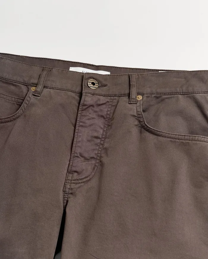 Men Bottoms Billy Reid 5 Pocket Pant Charcoal