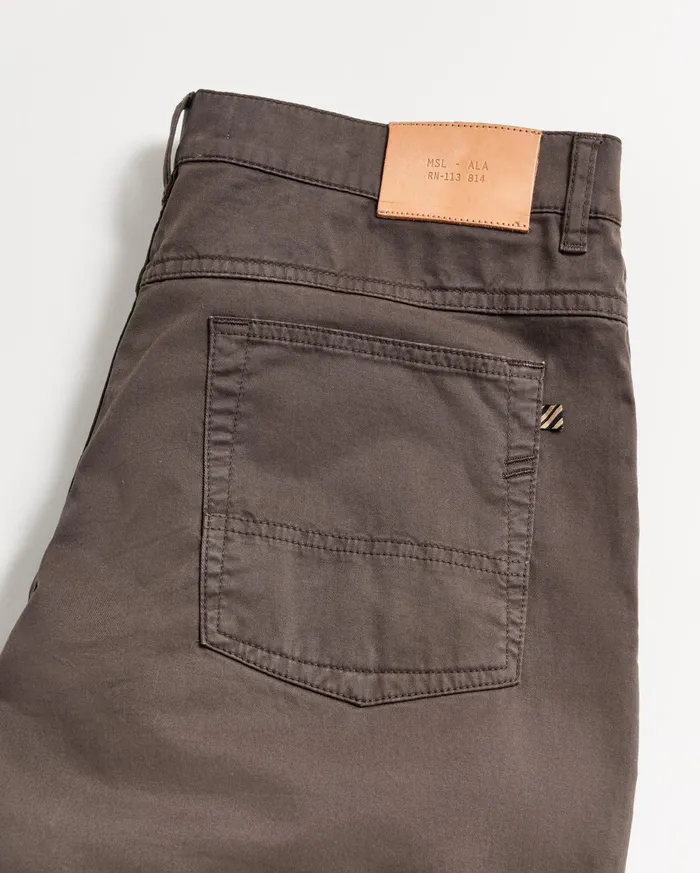 Men Bottoms Billy Reid 5 Pocket Pant Charcoal