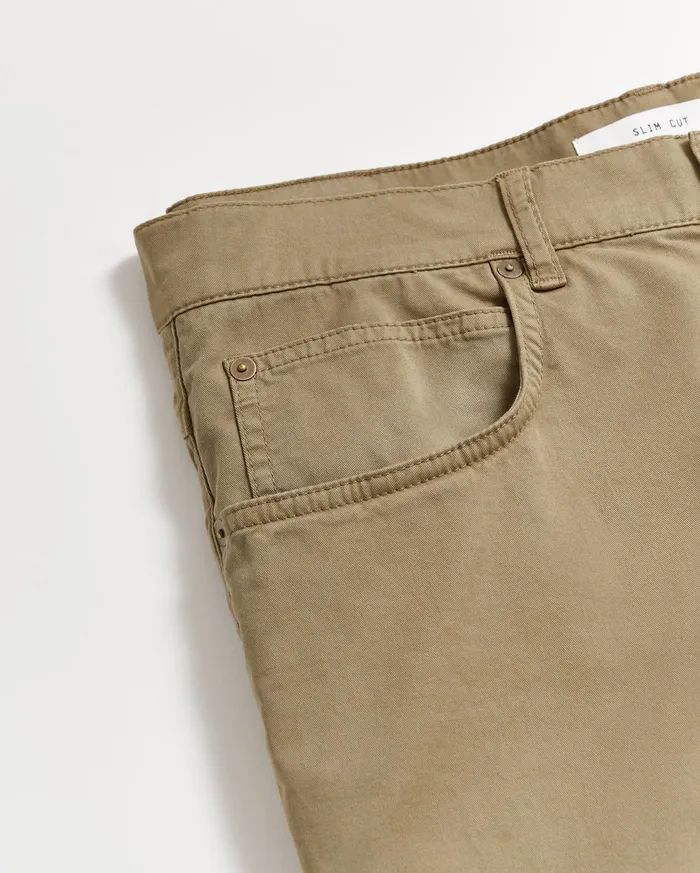Men Bottoms Billy Reid 5 Pocket Pant Moss Green