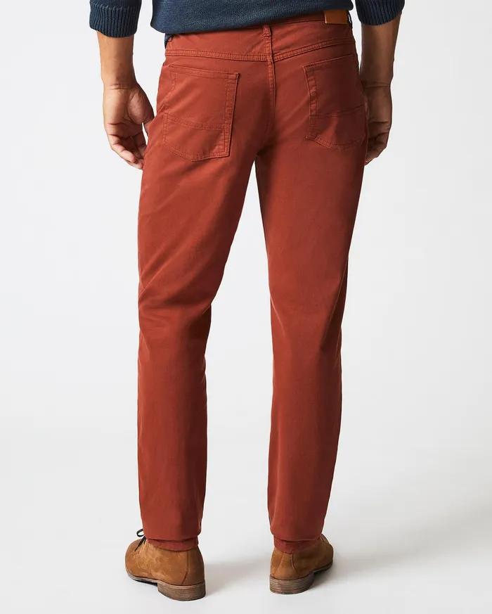 Men Bottoms Billy Reid 5 Pocket Pant Rust Red