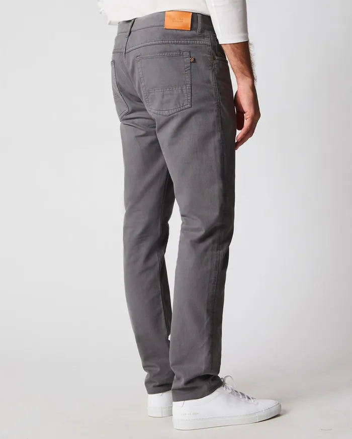 Men Bottoms Billy Reid Bedford 5 Pocket Pant Steel