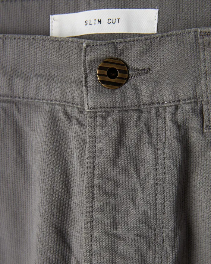 Men Bottoms Billy Reid Bedford 5 Pocket Pant Steel