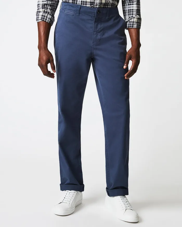 Men Bottoms Billy Reid Chino Pant Carbon Blue