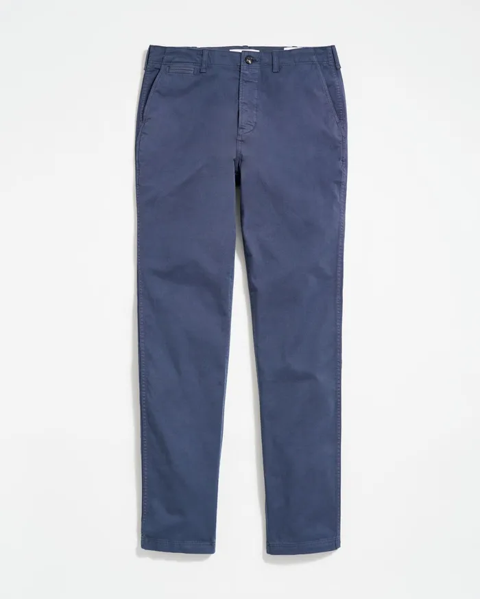 Men Bottoms Billy Reid Chino Pant Carbon Blue